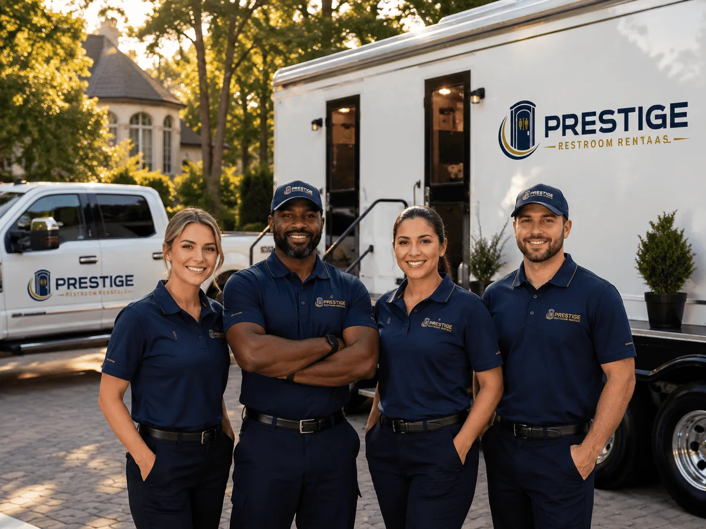 Trusted Luxury Portable Restrooms company in Van, WV